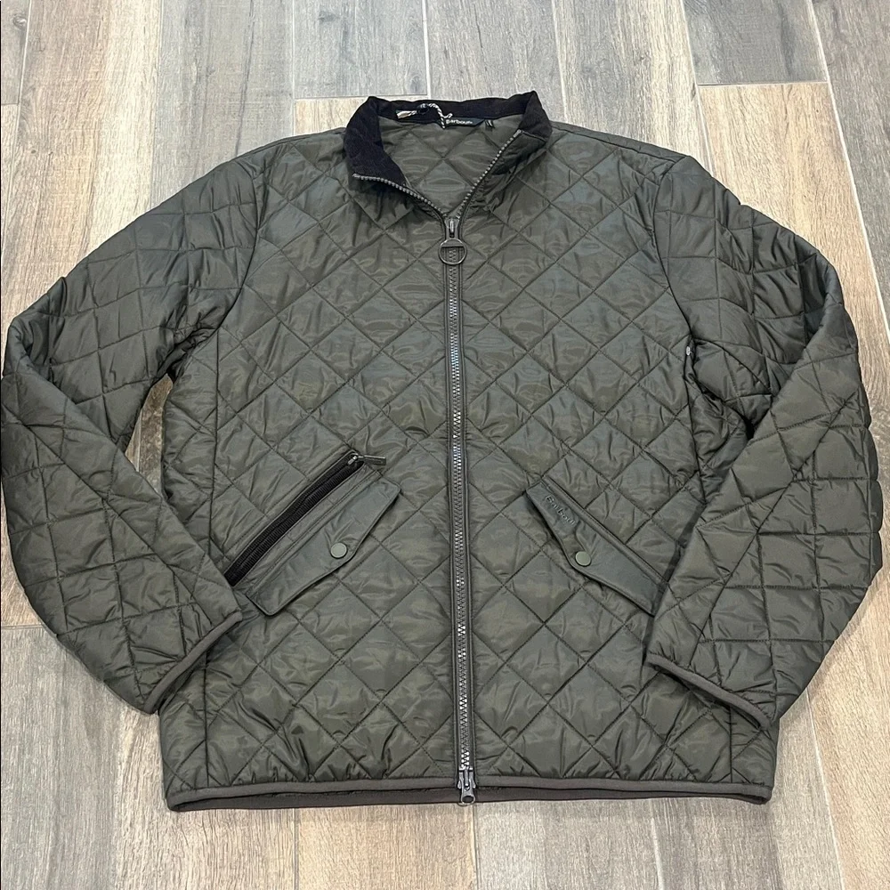 NEW! Barbour Kensington Quilted Nylon Jacket Size XL